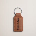 Custom | Laser-Cut Photo Keychain on Leather
