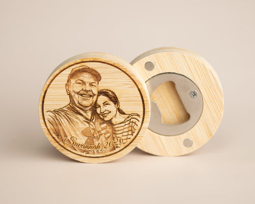 Custom | Bamboo Magnet & Bottle Opener