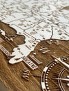 U.S. National Parks, Monuments & More | Pushpin Map on Wood