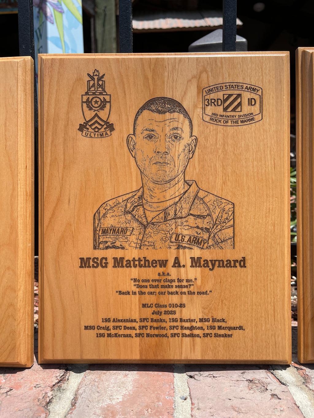 Diplomas & Awards | Alder Wood Plaques