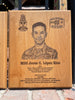 Custom Photo on Alder Wood Plaque | Laser Engraved