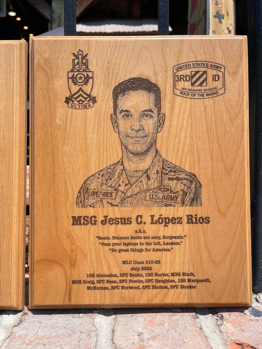Diplomas & Awards | Alder Wood Plaques