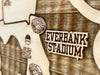 Football Stadiums Across America  | Pushpin Map on Wood
