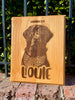 Photos on Alder Wood Plaque | Laser Engraved