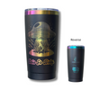 Let's Go Baby - Etched Rainbow Plated Tumbler