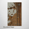 Outer Banks, North Carolina Wood Map - 3/4" Solid Pine Laser Cut Wall Art