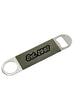 Custom | Laser-Cut Leather & Steel Bar Key Bottle Opener