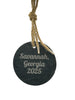 Custom | Photo Ornaments on Slate