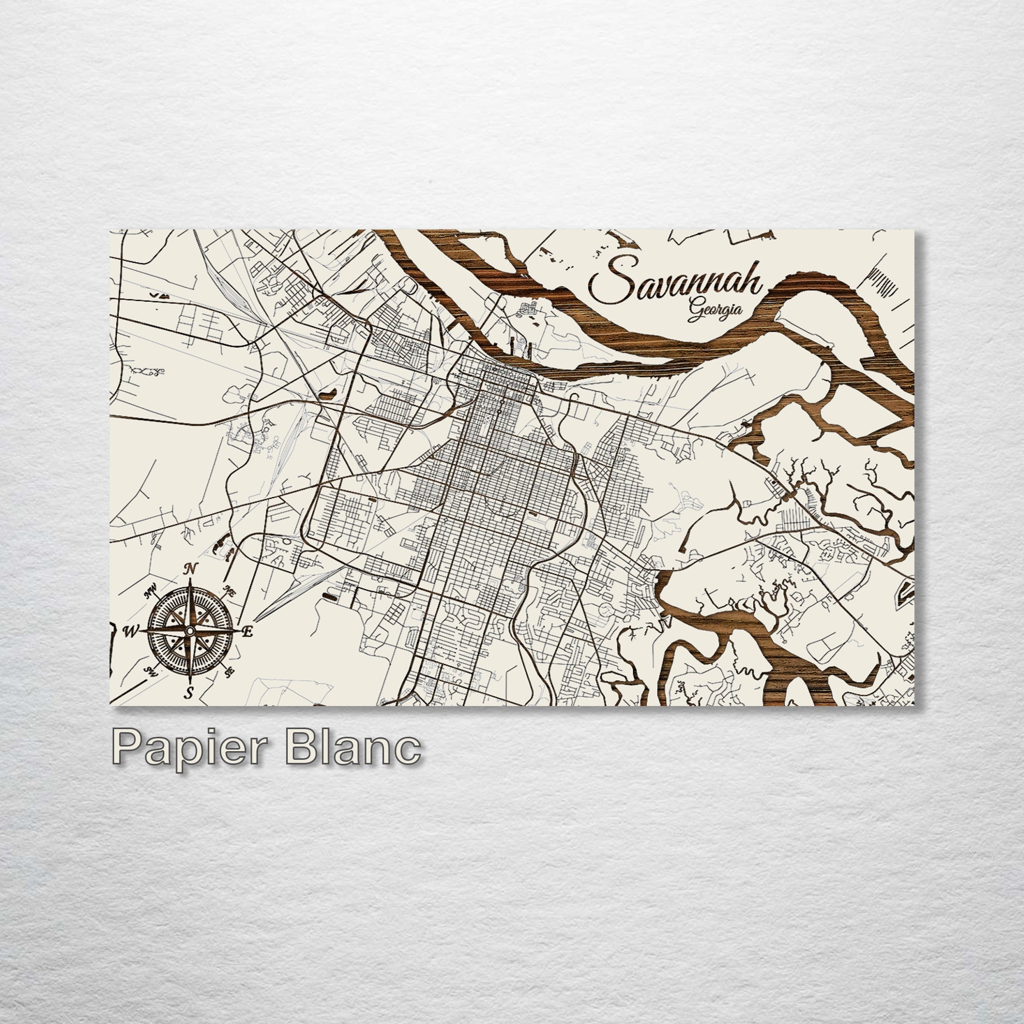 Savannah, Georgia Street Map
