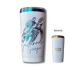 Savannah, Georgia Sea Turtle - Etched Rainbow Plated Tumbler