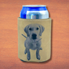 Custom | Laser Cut Leather Photo Can Holder 12oz