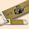 Custom | Laser-Cut Leather & Steel Bar Key Bottle Opener