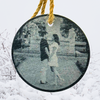Custom | Photo Ornaments on Slate
