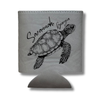 Savannah, GA Sea Turtle | Etched Leather 12oz Can Koozie