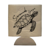 Savannah, GA Sea Turtle | Etched Leather 12oz Can Koozie