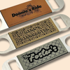 Custom | Laser-Cut Leather & Steel Bar Key Bottle Opener