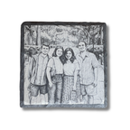 Custom | Photo Coasters on Slate (Stone)