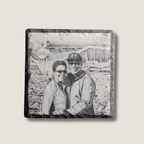 Custom | Photo Coasters on Slate (Stone)