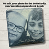 Custom | Photo Coasters on Slate