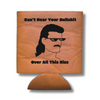 Can't Hear Your Bullshit Over All This Rizz | Etched Leather 12oz Can Koozie