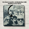 Custom | Photo Coasters on Slate