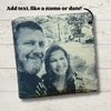 Custom | Photo Coasters on Slate