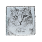 Custom | Photo Coasters on Slate (Stone)