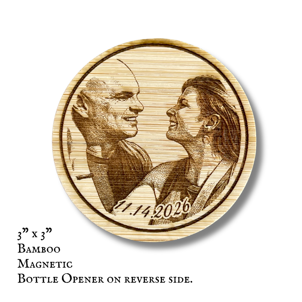 Custom | Bamboo Magnet & Bottle Opener