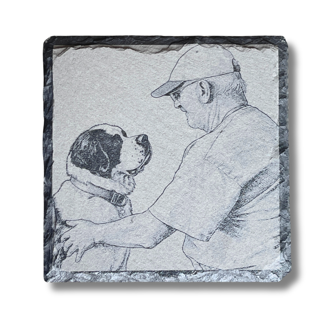 Custom | Photo Coasters on Slate (Stone)