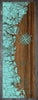 Custom Coastline Map on Wood