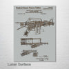 AR-15 Rifle - Patent on Wood