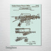 AR-15 Rifle - Patent on Wood