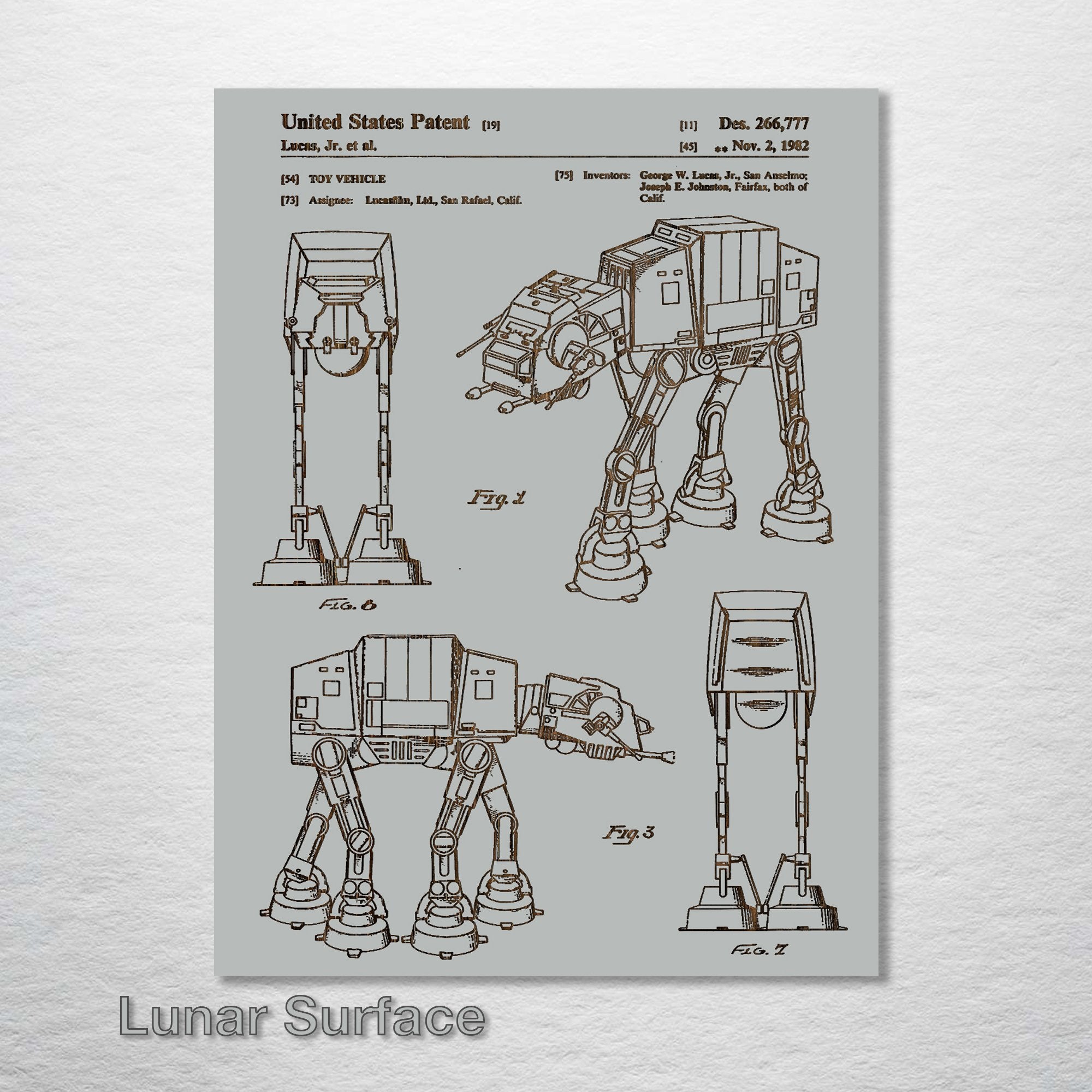 AT-AT - Patent on Wood
