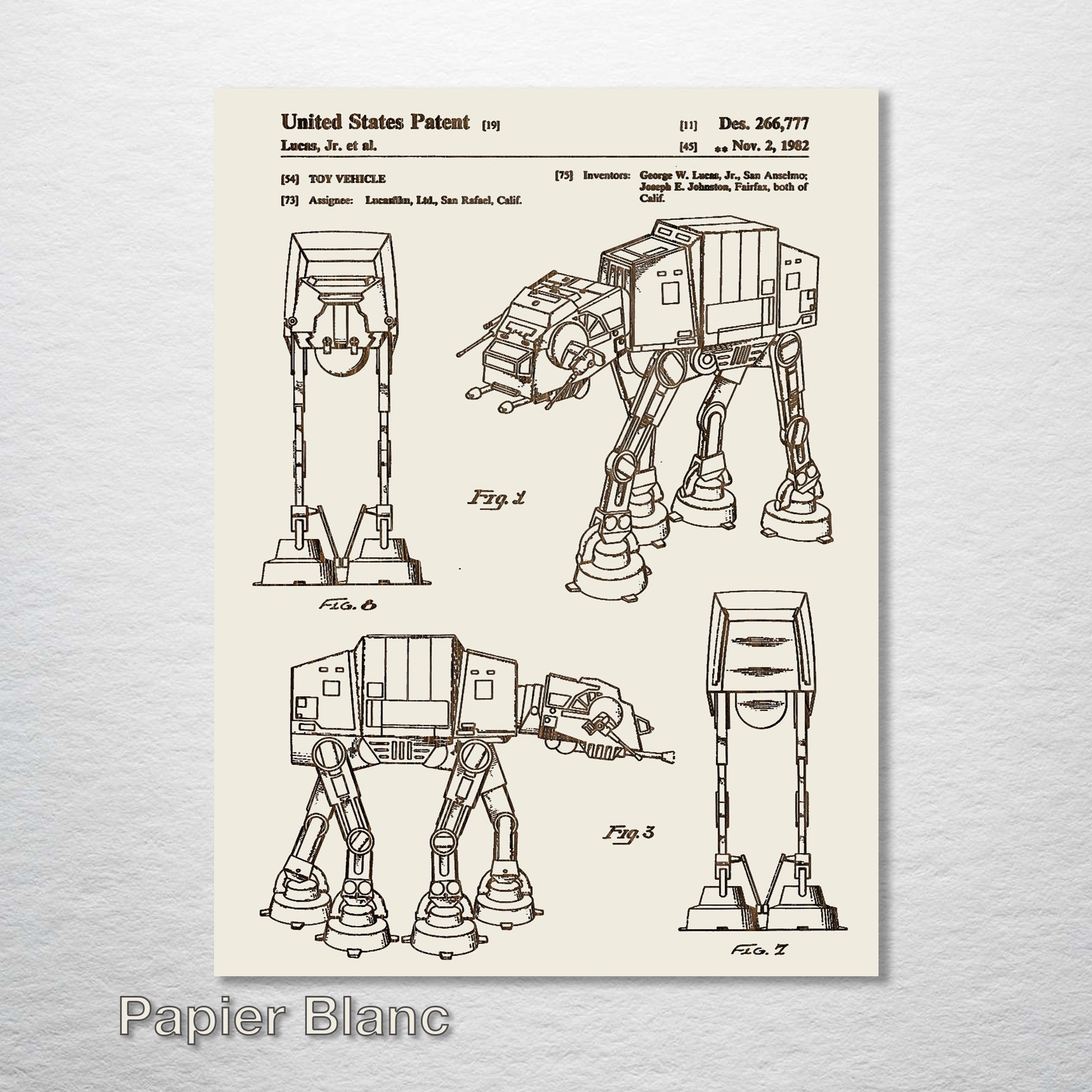 AT-AT - Patent on Wood