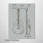 Acoustic Guitar - Patent on Wood