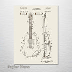 Acoustic Guitar - Patent on Wood