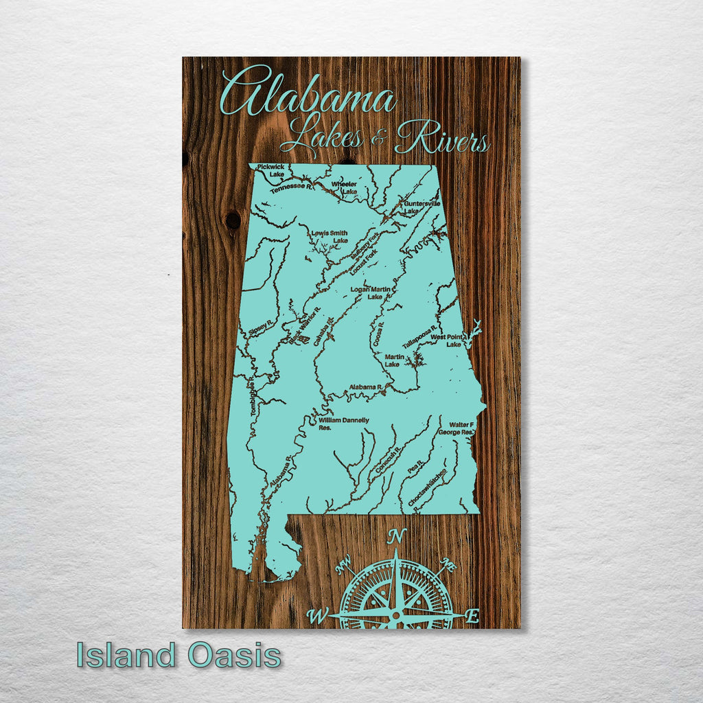 Alabama Lakes & Rivers