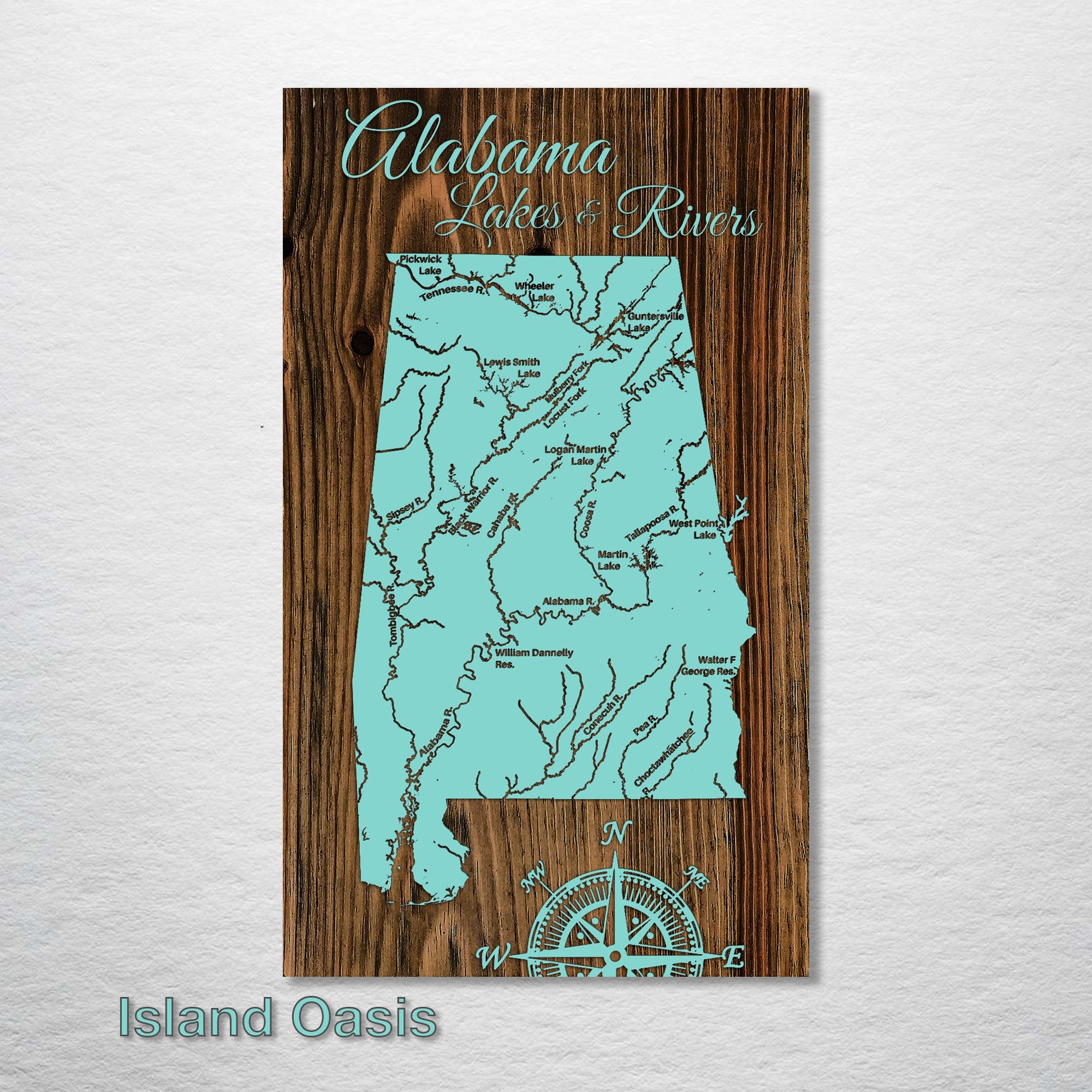 Alabama Lakes & Rivers