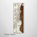Appalachian Trail - Historic Map on Wood