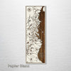 Appalachian Trail - Historic Map on Wood