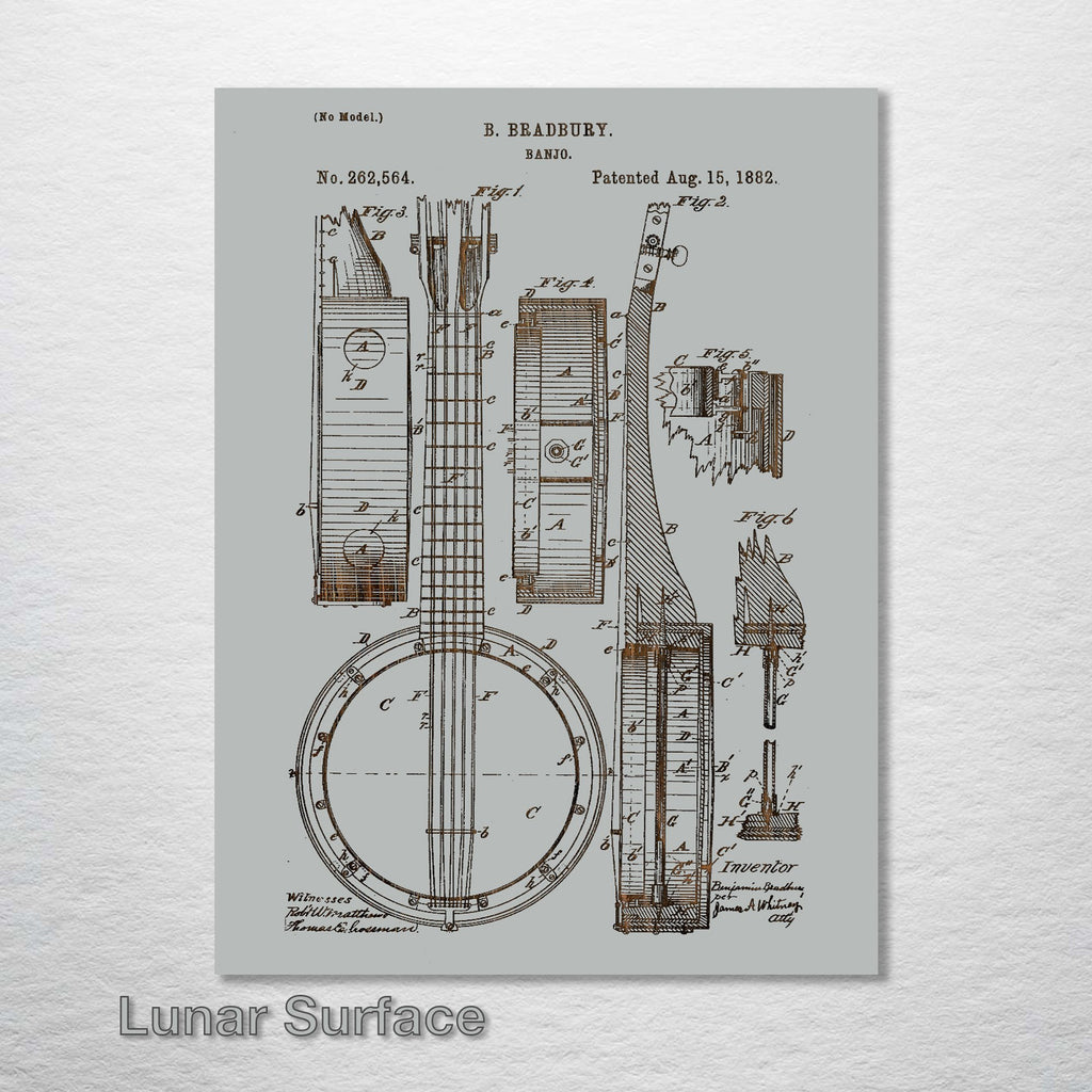 Banjo - Patent on Wood