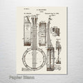 Banjo - Patent on Wood