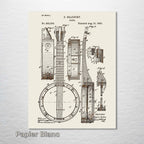 Banjo - Patent on Wood