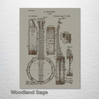 Banjo - Patent on Wood