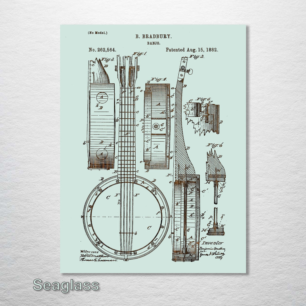 Banjo - Patent on Wood