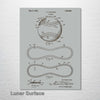 Baseball - Patent on Wood