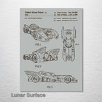 Batmobile - Patent on Wood