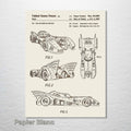 Batmobile - Patent on Wood