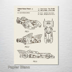 Batmobile - Patent on Wood