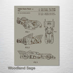 Batmobile - Patent on Wood